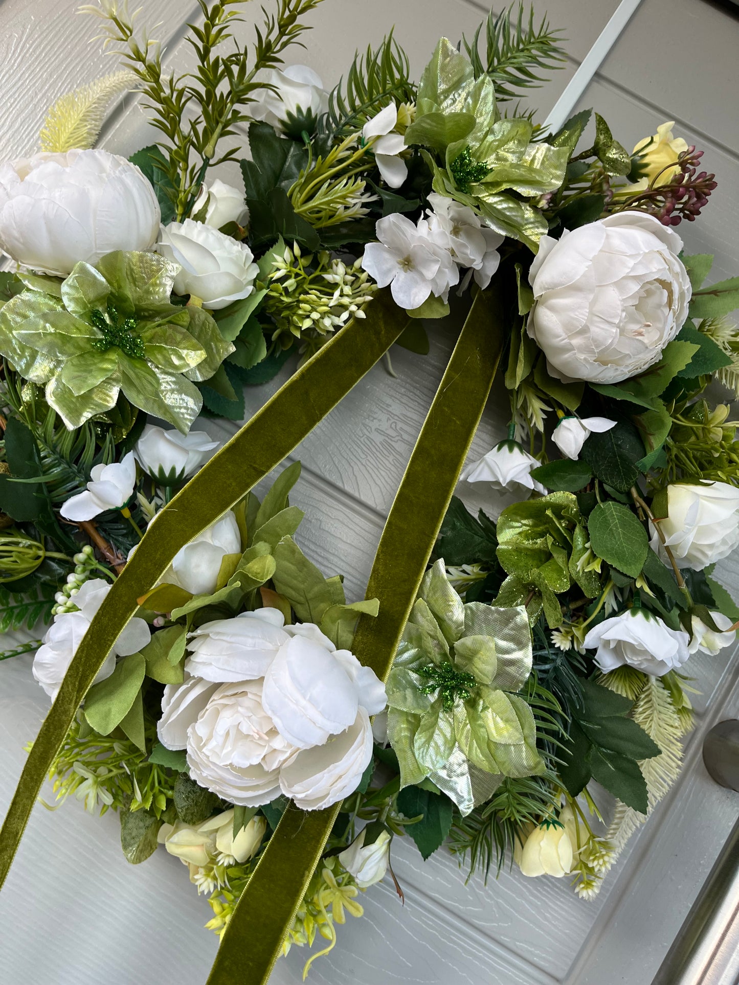 Autumn/Winter artificial floral wreath