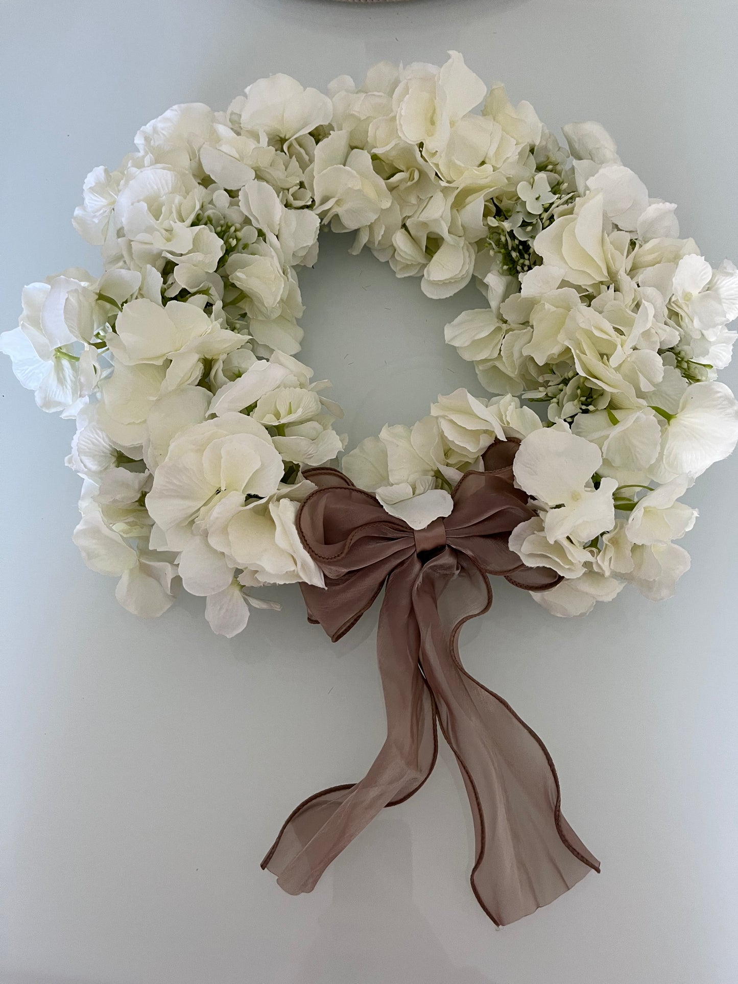 Artificial Hydrangea wreath