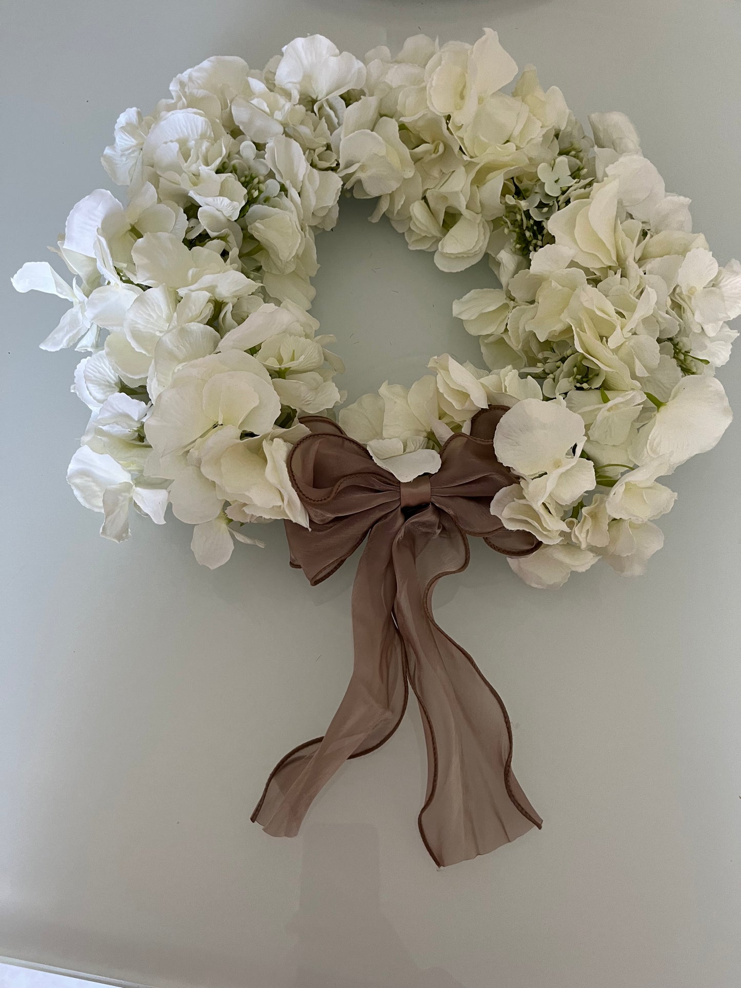Artificial Hydrangea wreath