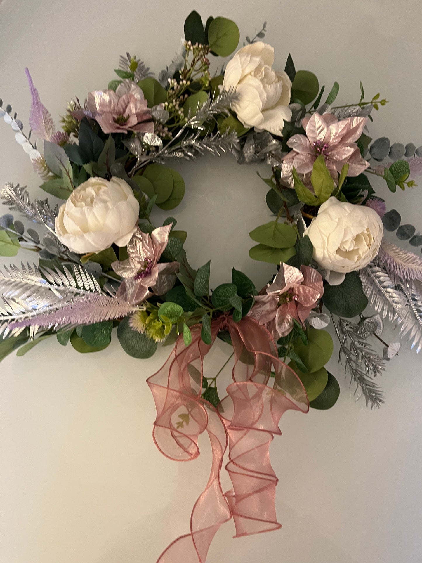 Winter style wreath
