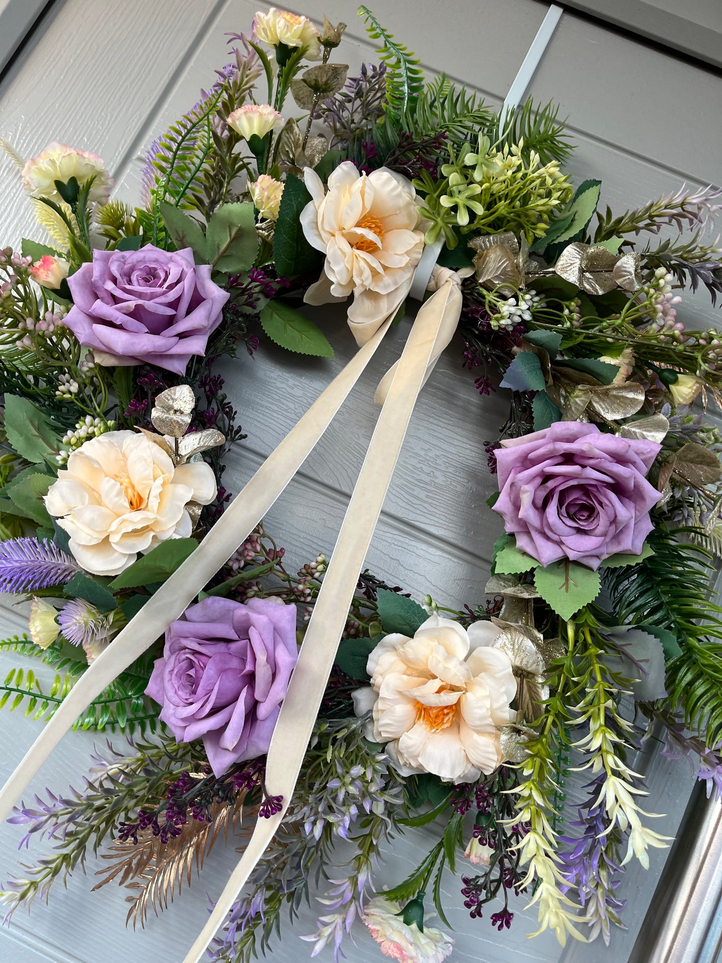 Autumn/Winter design artificial floral wreath