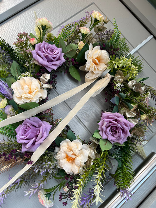Autumn/Winter design artificial floral wreath