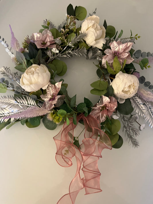 Winter style wreath